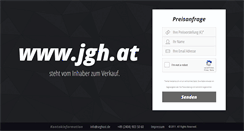 Desktop Screenshot of jgh.at