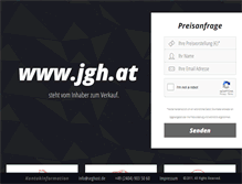 Tablet Screenshot of jgh.at